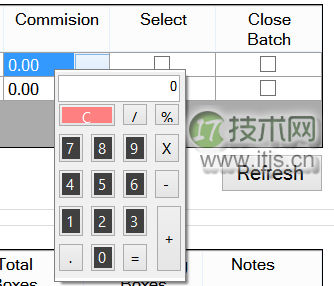 C#实现日历样式的下拉式计算器的代码分享