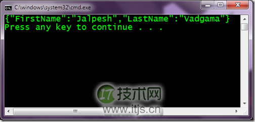 JSON.NET框架实现C#对象和JSON字符串的转换