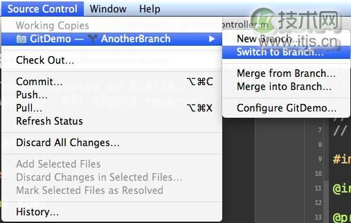 在XCode中使用Git进行源码版本控制