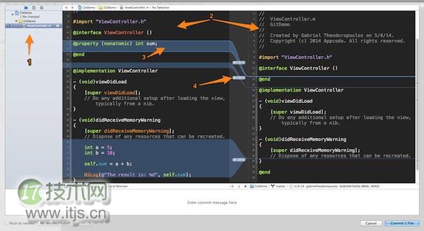 在XCode中使用Git进行源码版本控制