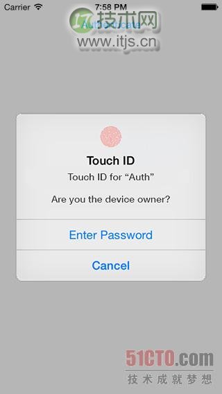 iOS 8 中如何集成 Touch ID 功能