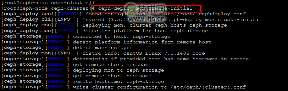 如何在 CentOS 7.0 上配置 Ceph 存储