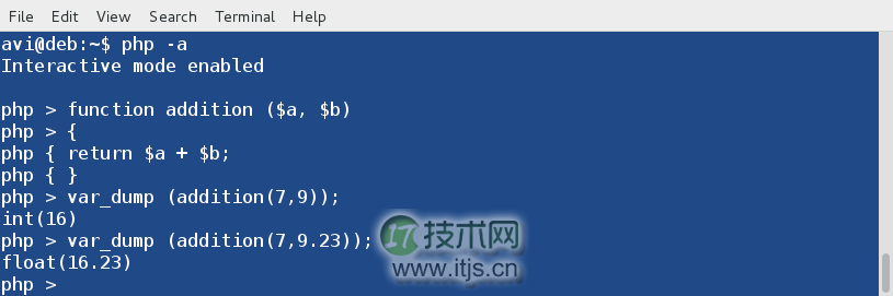 在 Linux 命令行中使用和执行 PHP 代码（一）