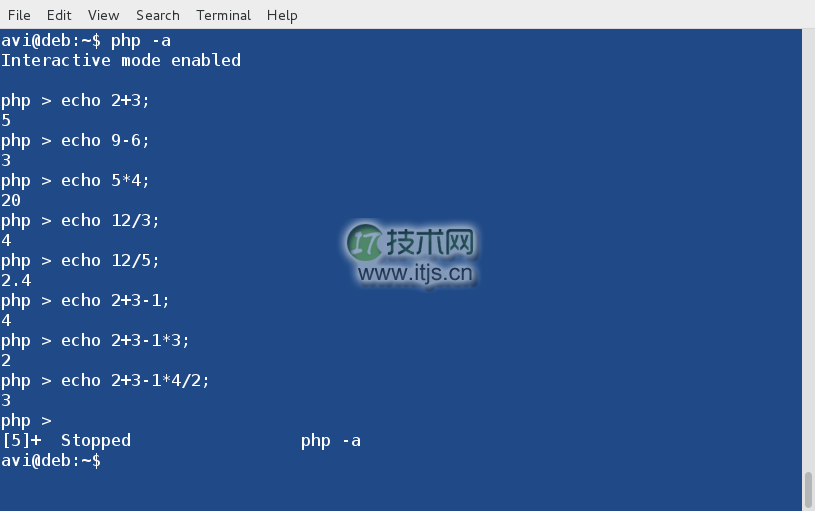 在 Linux 命令行中使用和执行 PHP 代码（一）