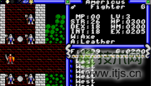 Ultima IV Character Stats