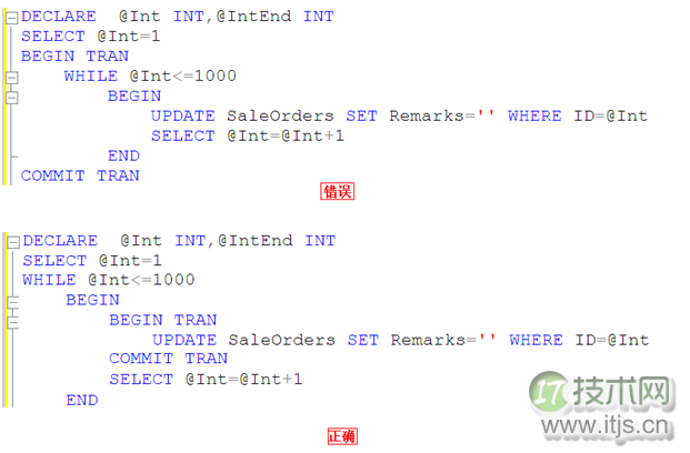 常用 SQL Server 规范集锦