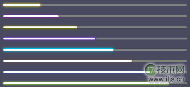 9个绚丽多彩的HTML5进度条动画赏析