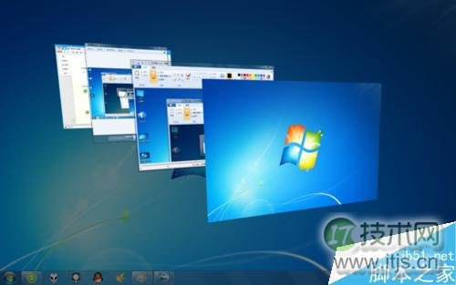 windows 7 怎么快速切换工作界面?