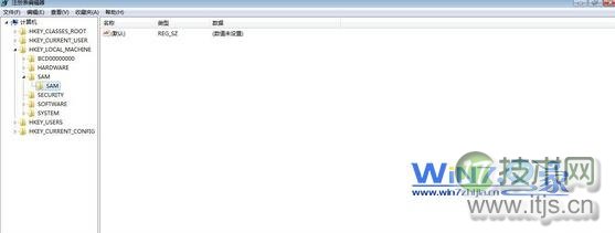展开注册表