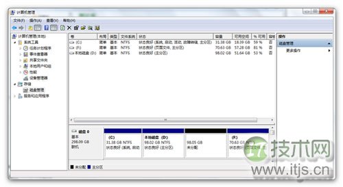 Windows 7分区失败提示不支持动态磁盘的解决方法 