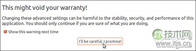 firefox 警告提示