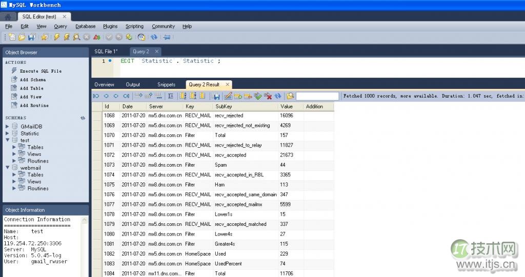 简单介绍一下MySQL Workbench的图形界面