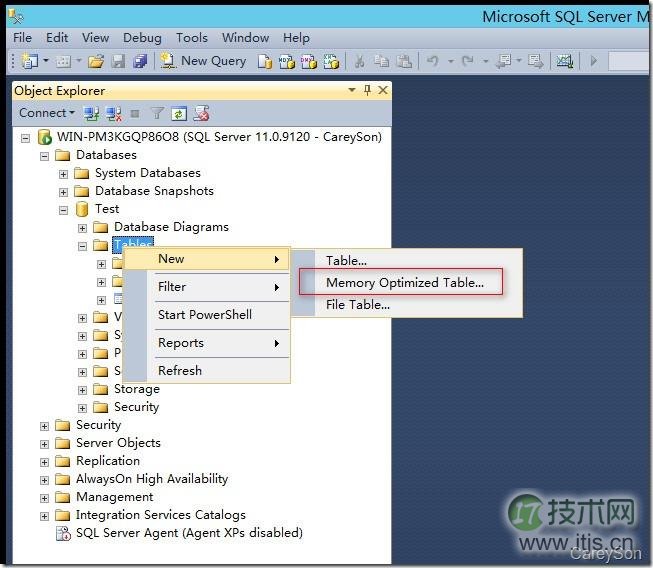 SQL Server 2014新特性探秘(1)：内存数据库