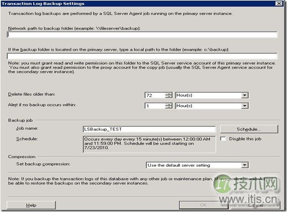 点击Backup Setting