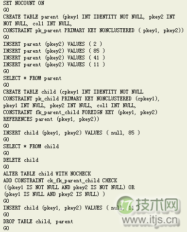 SQL Server中处理空值时涉及的三问题