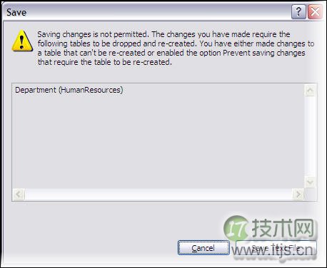 SQL Server 2008重新创建表