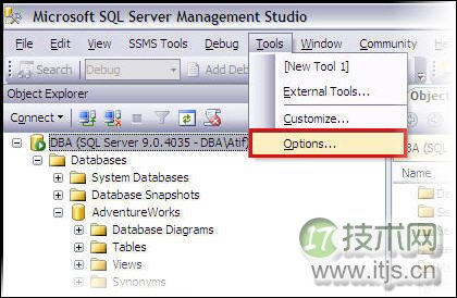SQL Server 2008重新创建表