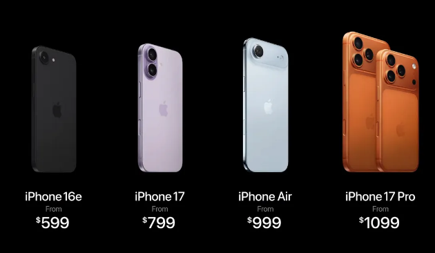 苹果新品发布会实时追踪:9月10日凌晨1点,揭开iPhone 17系列神秘面纱