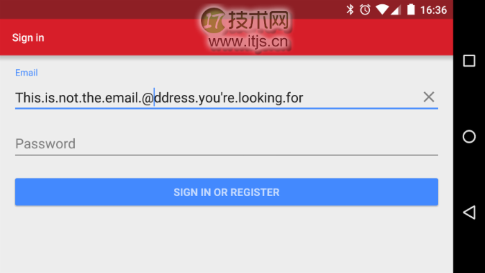 实现Android输入框中加入清除按钮