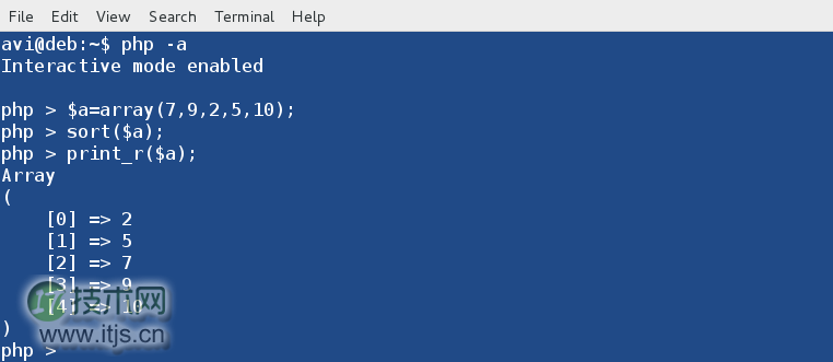 在 Linux 命令行中使用和执行 PHP 代码（二）：12 个 PHP 交互性 shell 的用法