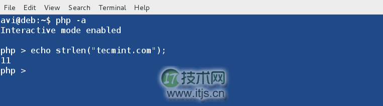 在 Linux 命令行中使用和执行 PHP 代码（二）：12 个 PHP 交互性 shell 的用法