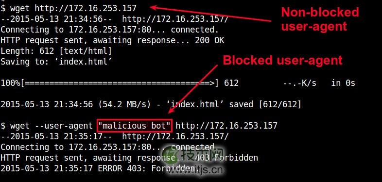 Linux有问必答：nginx网络服务器上如何阻止特定用户代理（UA）
