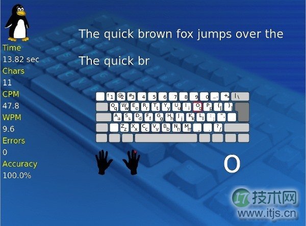 与 Linux 一起学习：学习打字