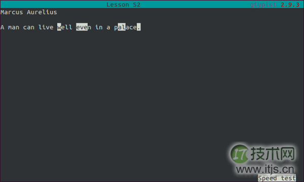 与 Linux 一起学习：学习打字