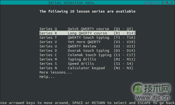 与 Linux 一起学习：学习打字