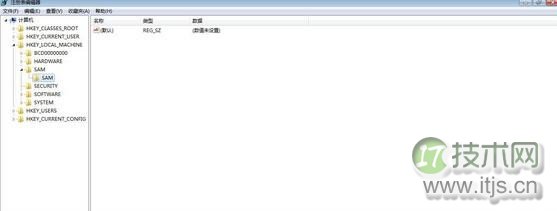 展开注册表