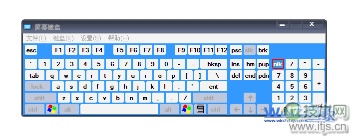 Windows 7系统关闭（取消）屏幕键盘的方法 
