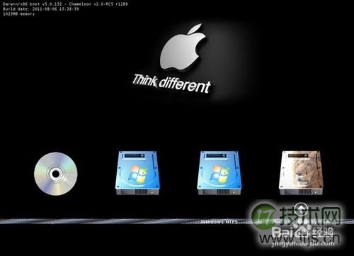 Windows 7下硬盘安装黑苹果Mac OS X