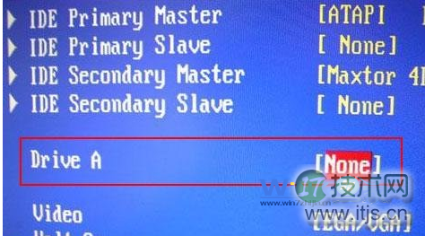 设置为“None”