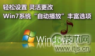Windows 7系统“自动播放”灵活更改设置